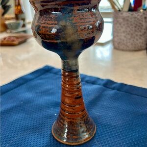 Handcrafted Ceramic Goblet